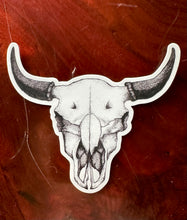 Load image into Gallery viewer, Bison Skull Sticker