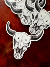 Load image into Gallery viewer, Bison Skull Sticker