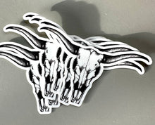 Load image into Gallery viewer, Longhorn Skull Sticker