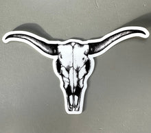 Load image into Gallery viewer, Longhorn Skull Sticker