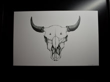 Load image into Gallery viewer, Bison Skull Print