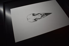 Load image into Gallery viewer, Raven Skull Print