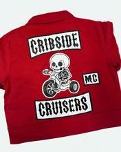 Load image into Gallery viewer, Curbside Cruisers Baby Biker Jacket
