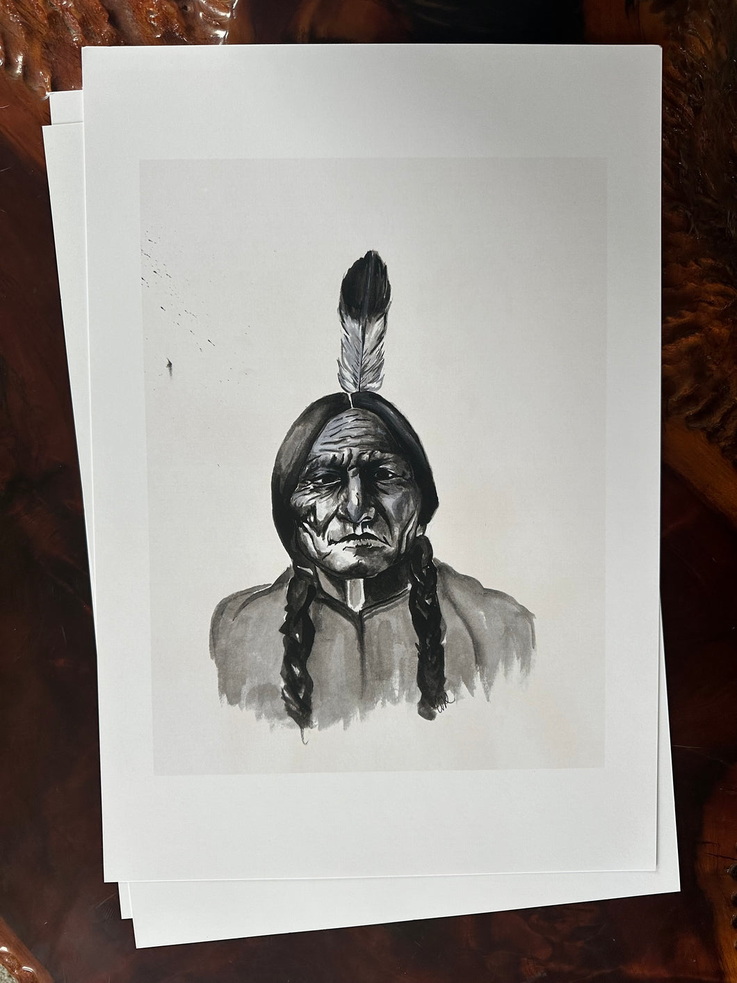 Sitting Bull Print